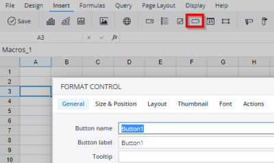 ComboBox in Excel screenshot